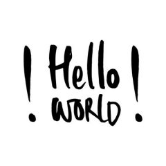 Hello world!